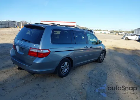 2005 Honda Odyssey Ex-L из США, поврежденный, VIN 5FNRL38665B129989